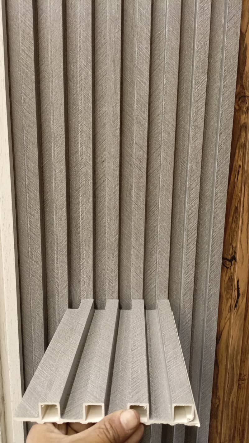 PvC Panels/ WPC Fluted panel / media wall /Hard panel/wallpaper 18