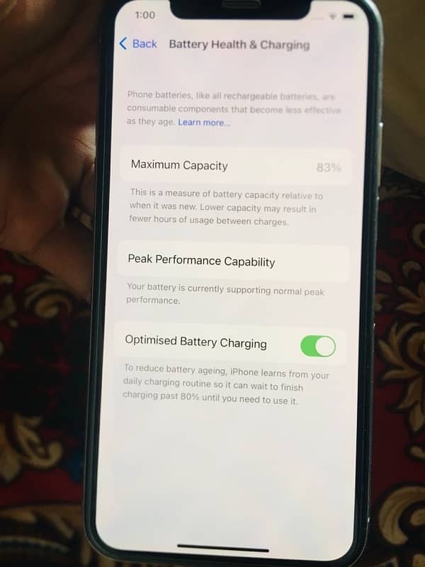 iPhone x jv 256GB condition 10/10  No issue 4