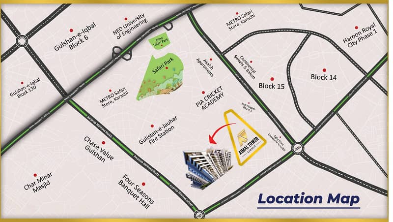 ULTRA LUXURY APARTMENT SALE AT GULISTAN-E-JOHAR BLOCK-17 4