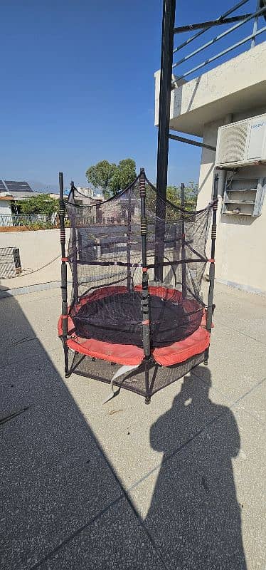 Used Trampoline 55 inches for Kids for Sale 0