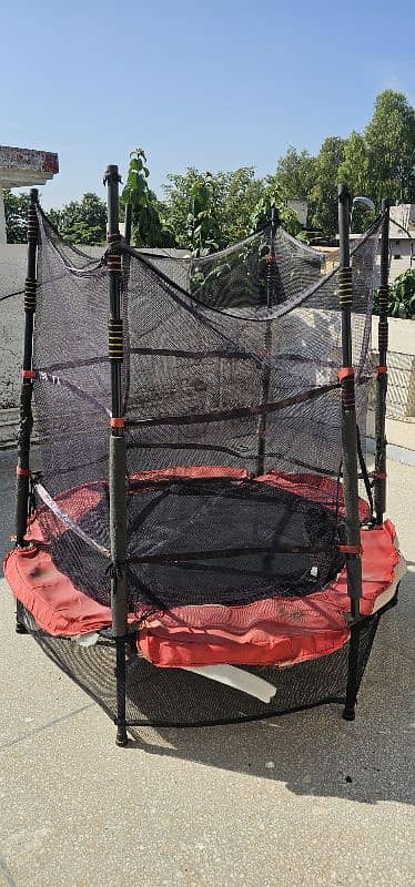 Used Trampoline 55 inches for Kids for Sale 1