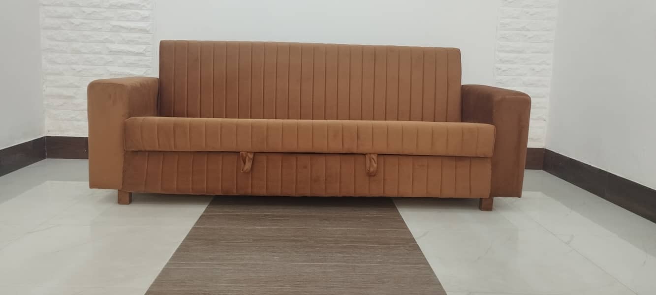 Sofa Cum bed/3 seater sofa/Molty Foam sofa set/Orthopadic 3