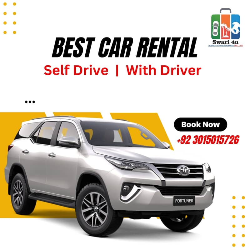 self drive rent a car Revo , Prado , Car Rental Islamabad 2