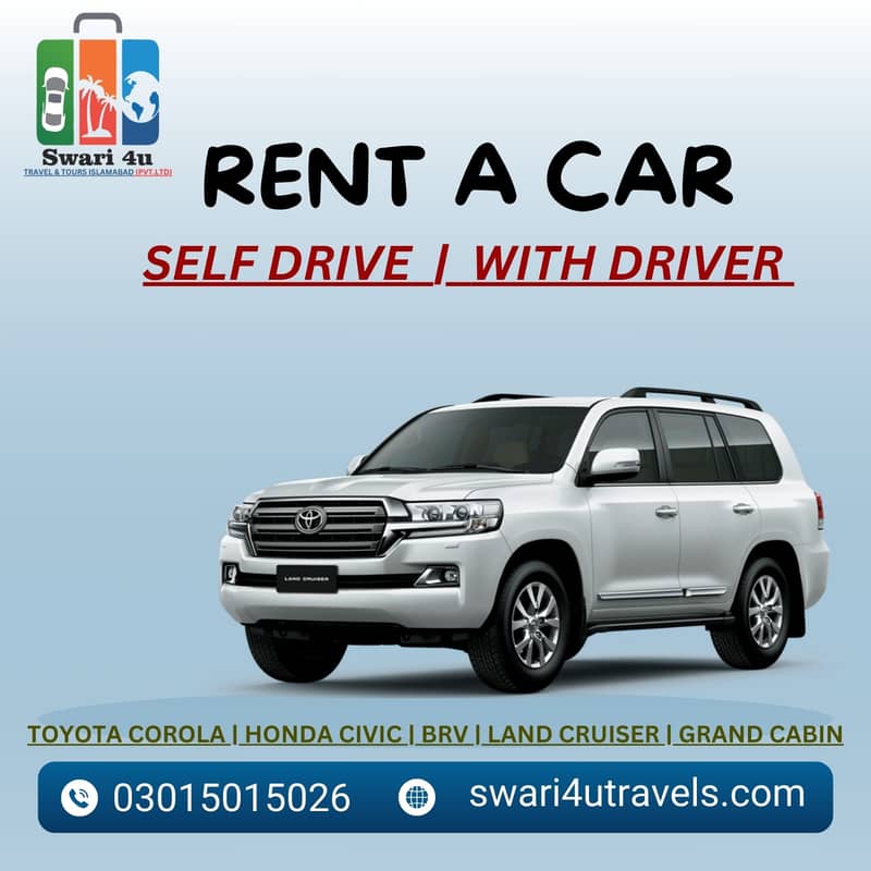 self drive rent a car Revo , Prado , Car Rental Islamabad 3