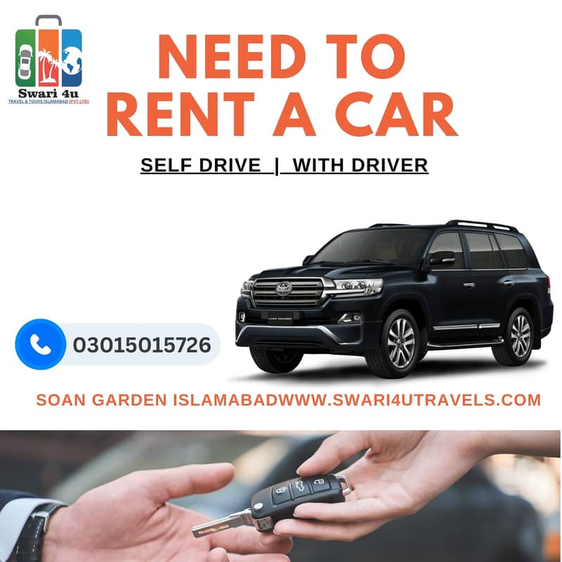 self drive rent a car Revo , Prado , Car Rental Islamabad 4