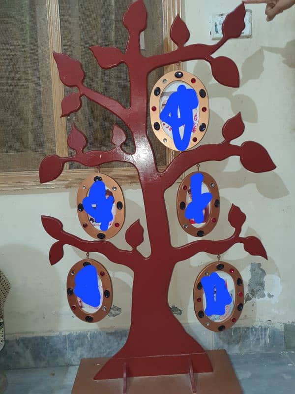 Pure Hand Made Wooden Family Tree Photo Frame 1