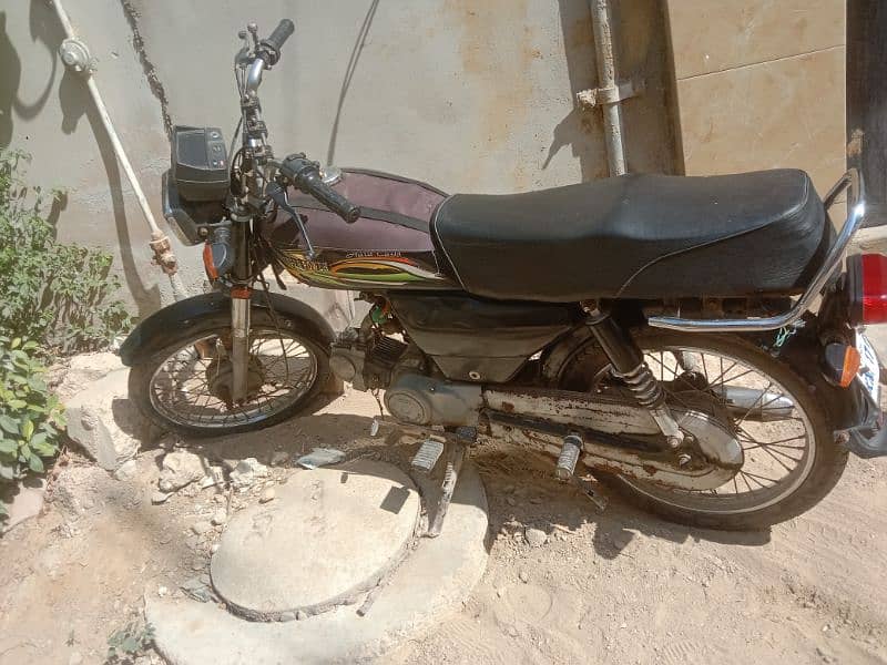 70 bike good condition arjant cell 2