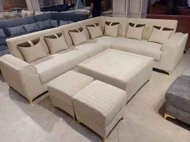 sofa L shaped alibil ha. FURNITURE KI DUNIA Me AI 2