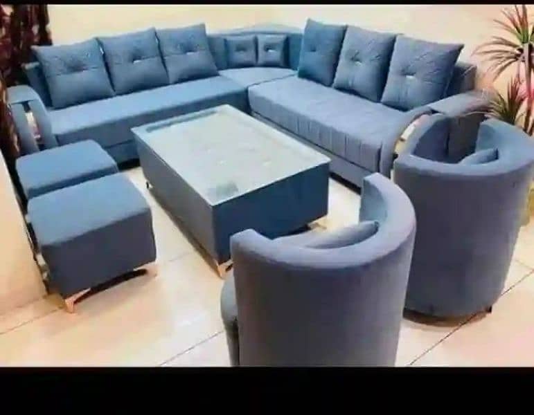 sofa L shaped alibil ha. FURNITURE KI DUNIA Me AI 7