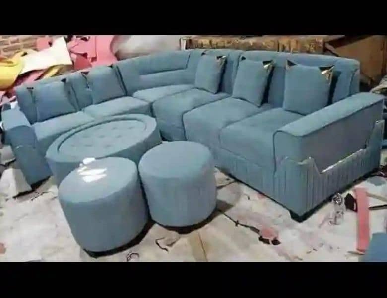 sofa L shaped alibil ha. FURNITURE KI DUNIA Me AI 8