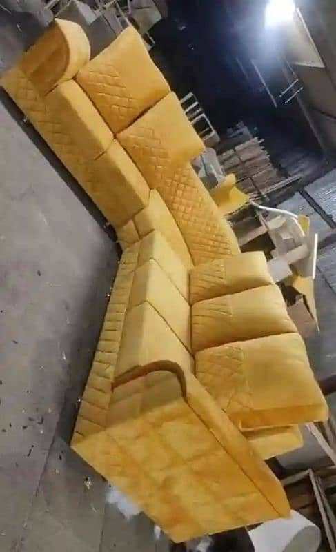 sofa L shaped alibil ha. FURNITURE KI DUNIA Me AI 9