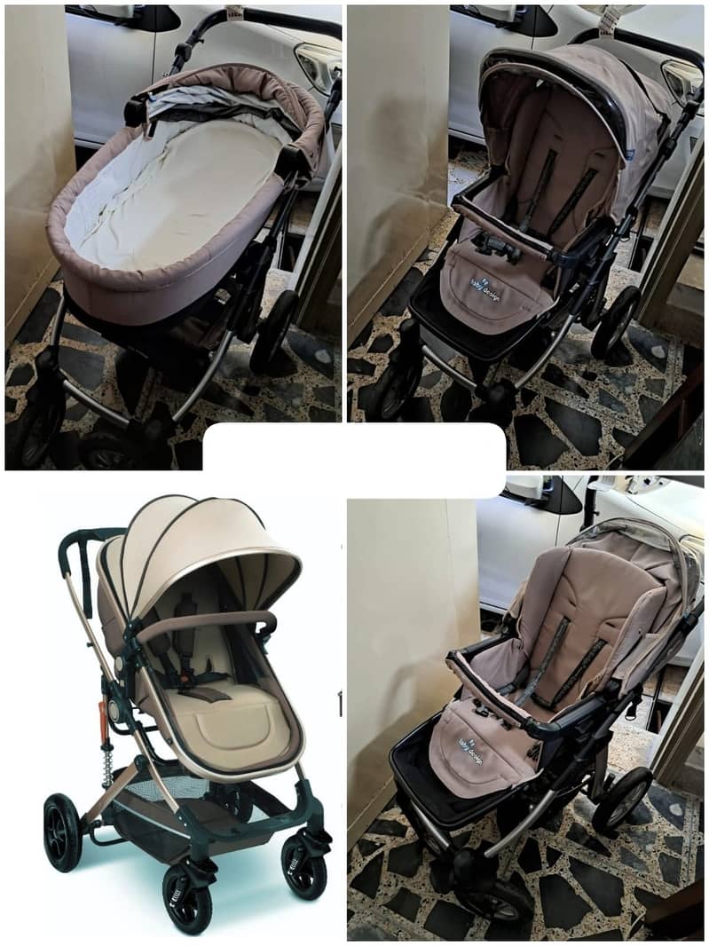 Baby Pram Stroller / Kids pram / Kids Stroller /Baby Design Carry Cart 0