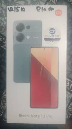 Aoa  New  Xiaomi Redmi Note 13 Pro 12GB 512.   Urgent sale