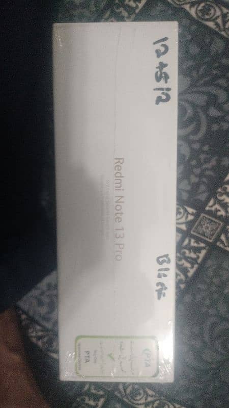 Aoa  New  Xiaomi Redmi Note 13 Pro 12GB 512.   Urgent sale 1