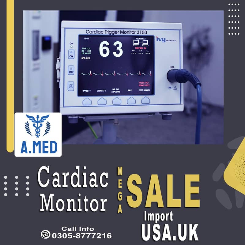 Cardiac Monitor for Sale | ICU Monitors | OT Monitors Patient monitor 1