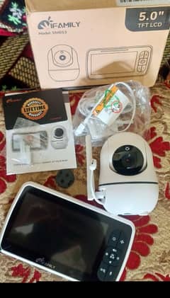 iFamily SM653 Video baby monitor with remote pan tilt camera