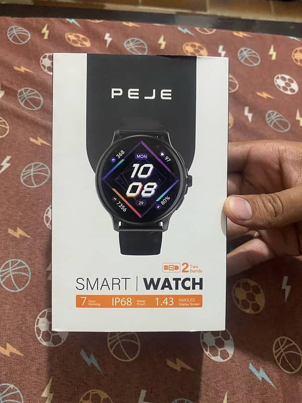 Peje Smart Watch Model ZW08 (Amoled) 1