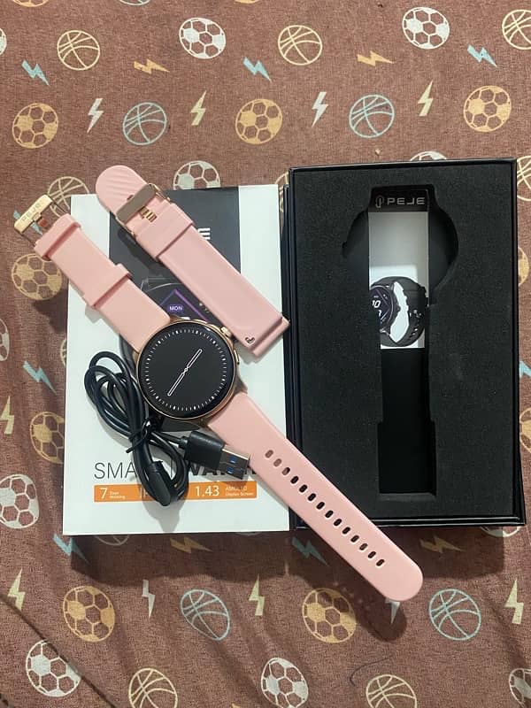 Peje Smart Watch Model ZW08 (Amoled) 7