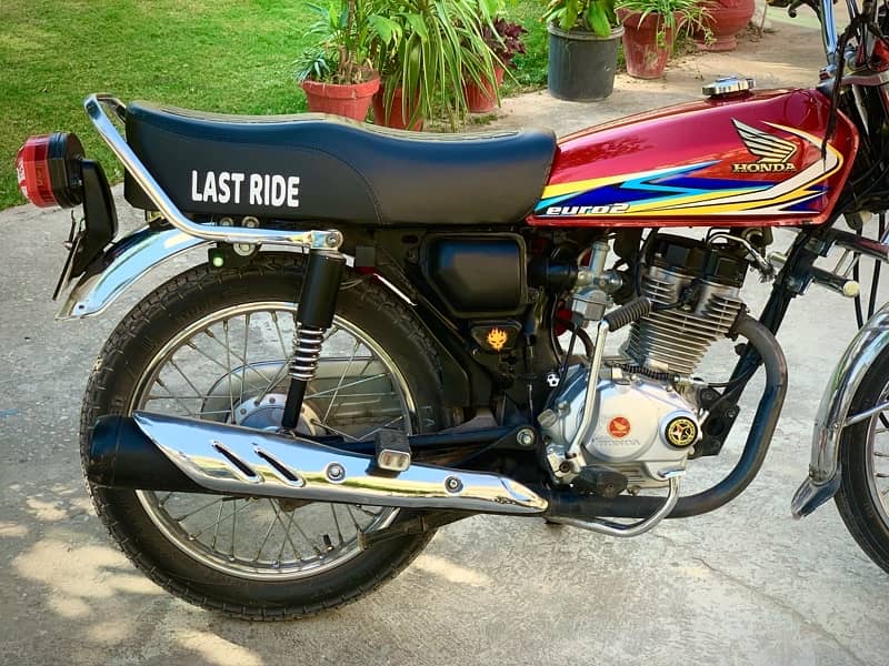 Honda  cg 125 5