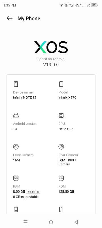 Infinix note 12 4