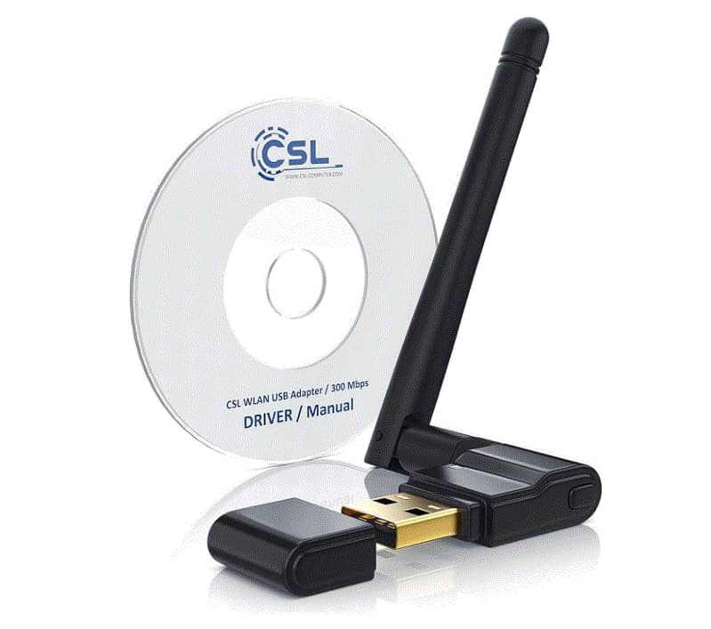 CSL - 300 Mbit s WLAN USB Router Abnehmbarer Antenne - Wireless LAN - 5