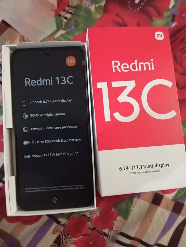 redmi 13c 6/128 just box open (03224166211) 0