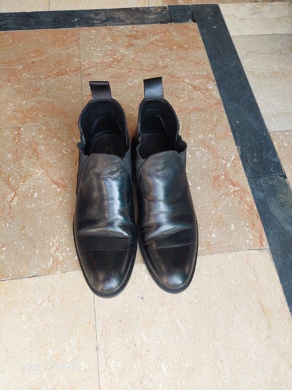 Chelsea leather shoes | Size 8/43 2