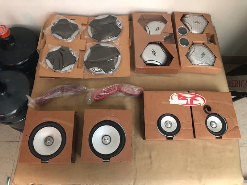 Rockfordfosgate 3 way active componento speaker speakers 0