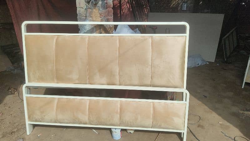 bed, furniture, iron bed, siders, dressing 6