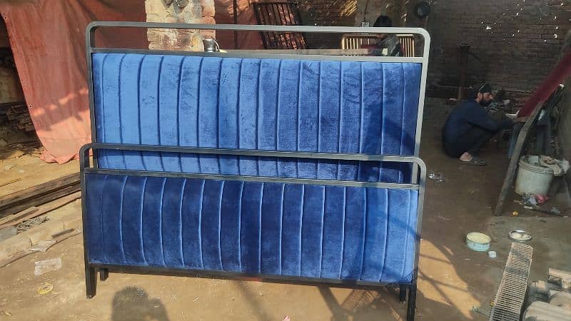 bed, furniture, iron bed, siders, dressing 1