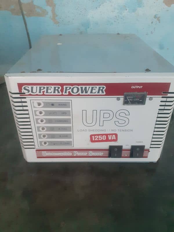 1250 watt ups new condition 0