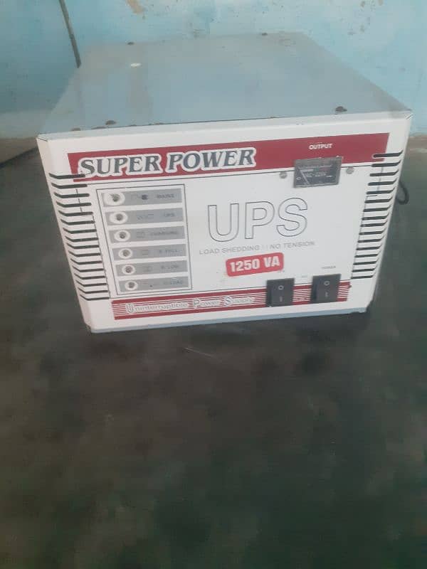 1250 watt ups new condition 3