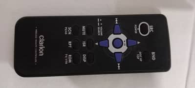 clarion wireless remote controller