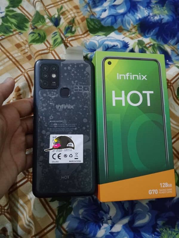 Infinix Hot 10 (4/128 Full Box)(0316/050/6834) 0