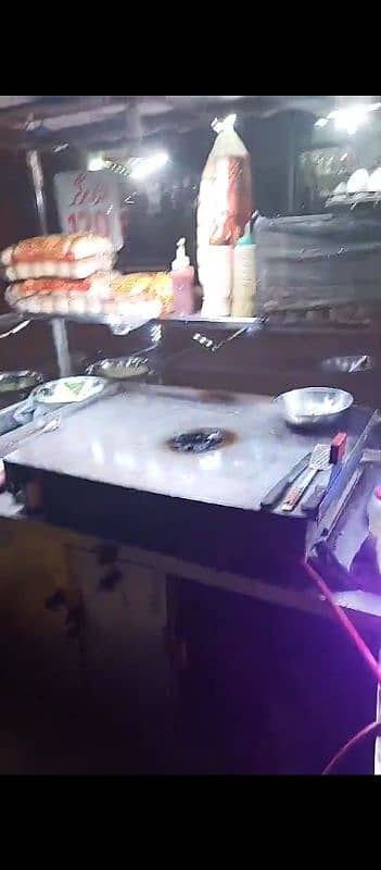 Burger counter full setup 2