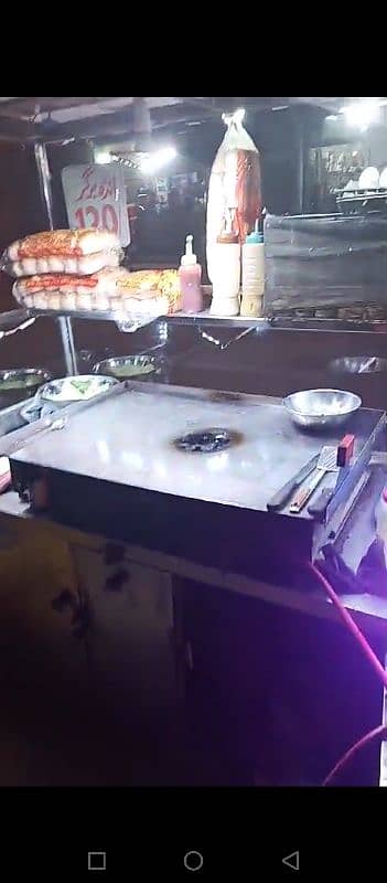 Burger counter full setup 3