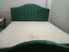 Dubal bed for sale with side table 03159693568