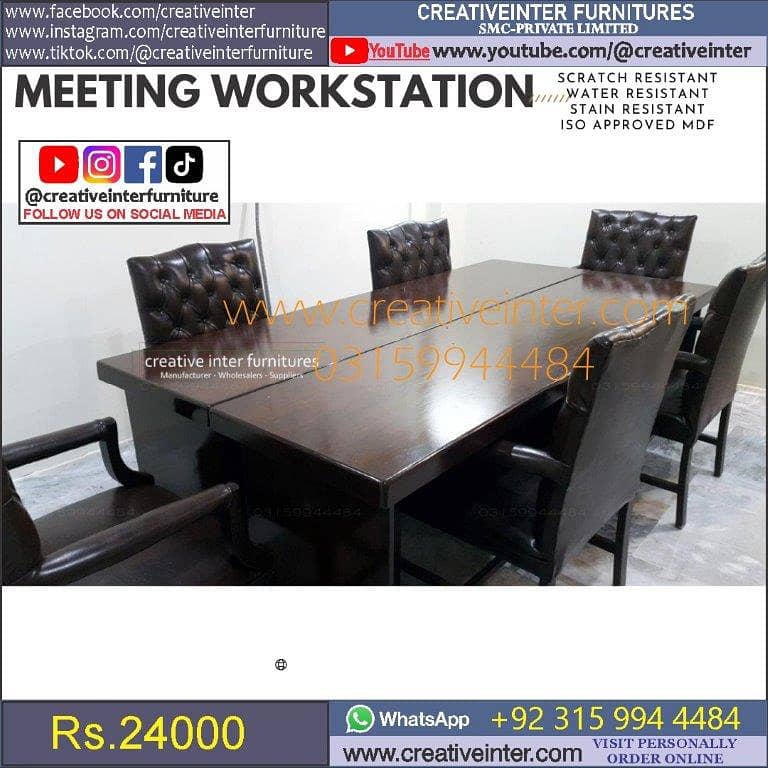 Conference Tables Executive Tables Office Table Reception Counter 6