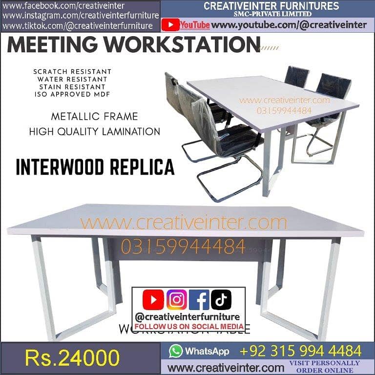 Conference Tables Executive Tables Office Table Reception Counter 7