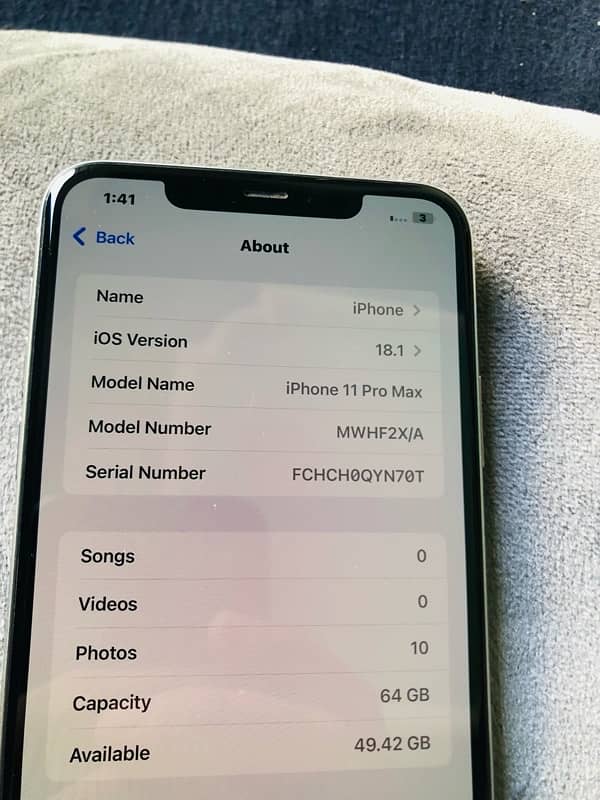 iphone 11 pro max 64gb approved 4