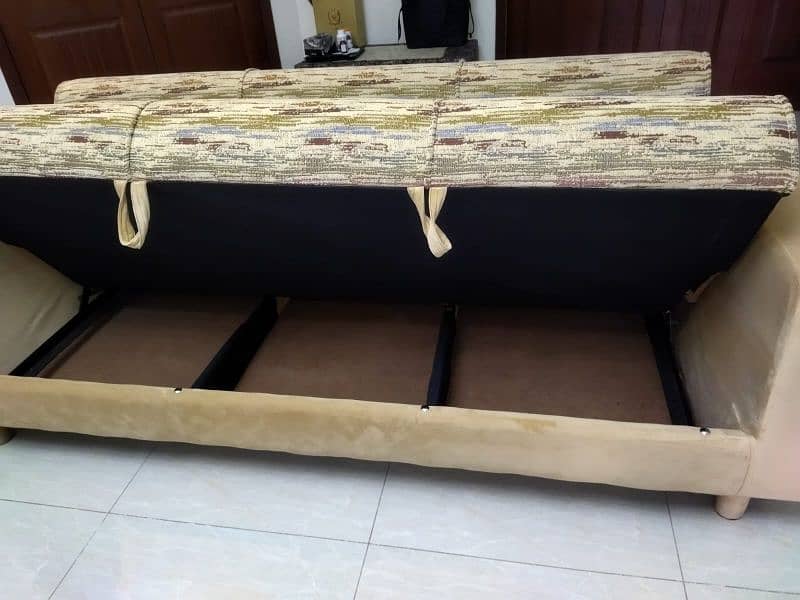 2 Sofa Cum Bed (3 Seater) 10/10 Condition 7