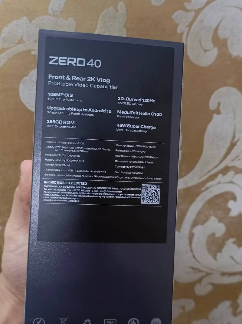 Infinix Zero 40 10