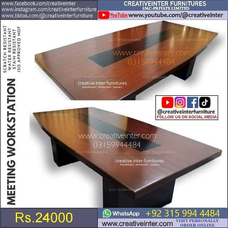 Conference Tables Executive Tables Office Table Reception Counter 10