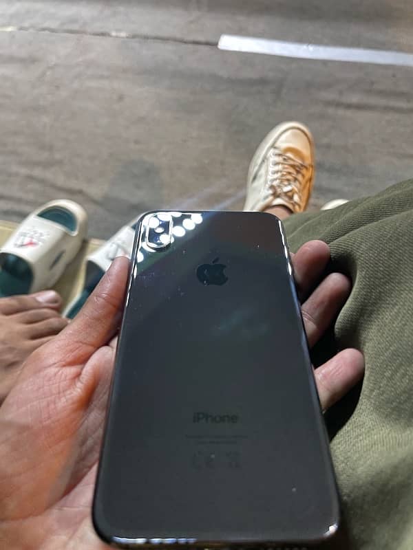 iphone x 256gb pta approved 80% health 1