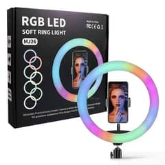 RGB LED Soft Ring Light 26CM