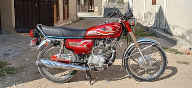 Honda 125 Islamabad num