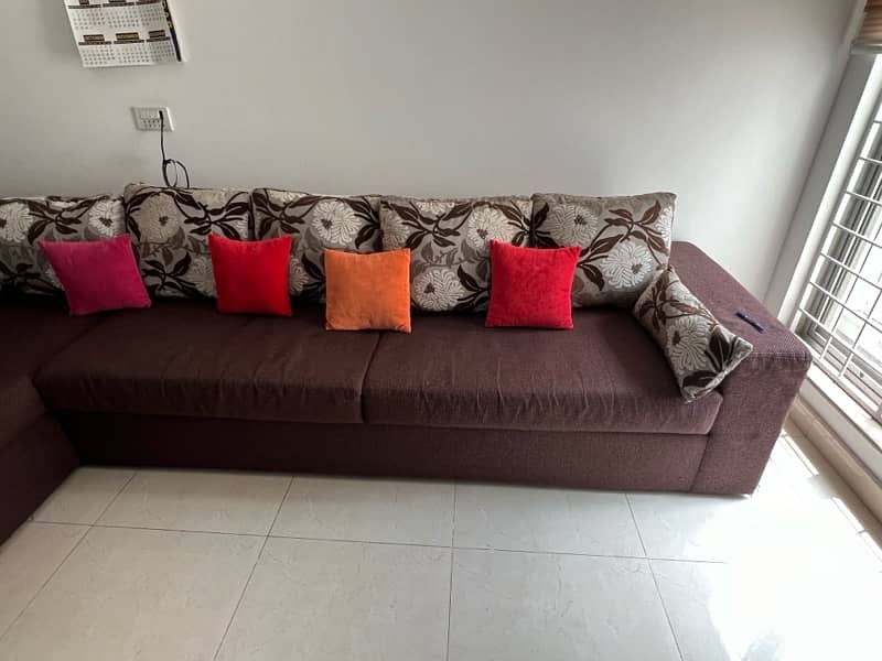 L Shaped Sofa - 7 Seater 7