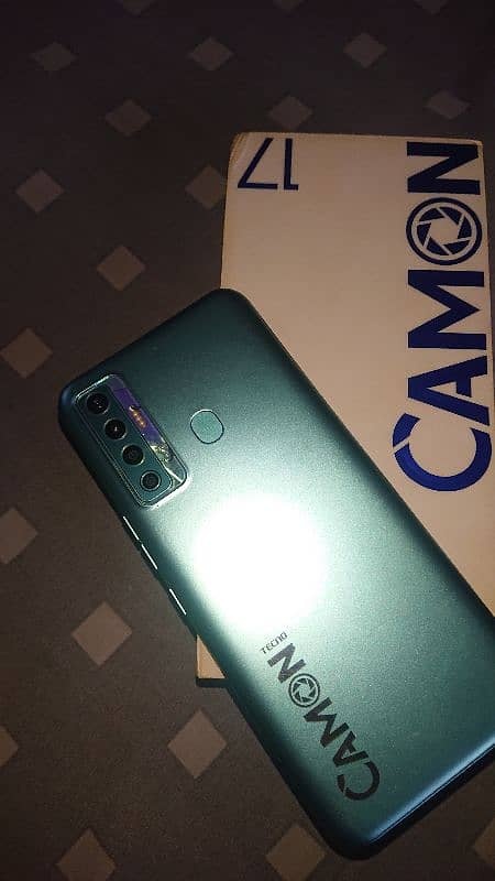 tecno camon 17 6/128 new condition official pta approved 0