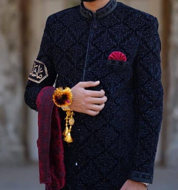 Valvet sherwani brand New 0