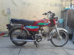 Honda CD70 2018 Rawalpindi Number for sale